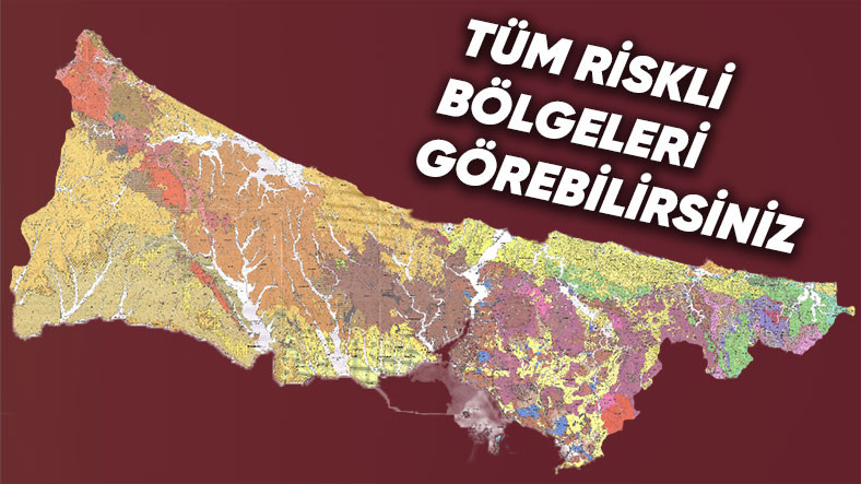 İstanbul Jeoloji Haritası Yayınlandı