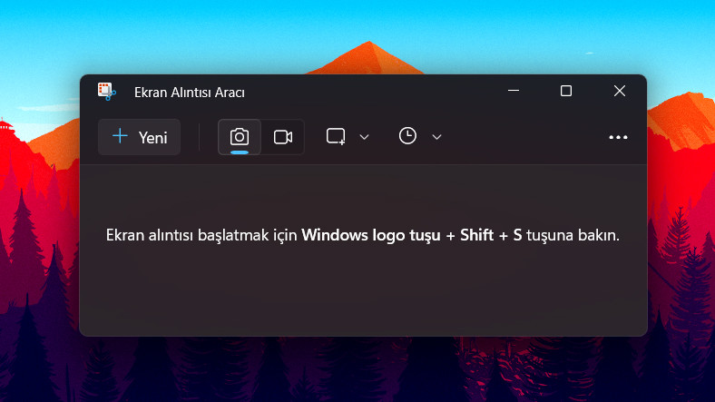 Windows 11'in Ekran Alıntısı Aracı'na Güncelleme Geldi