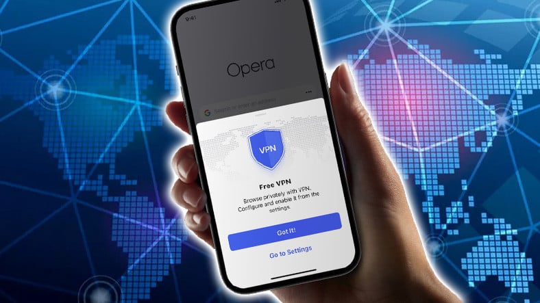 Opera'nın iOS Sürümüne Fiyatsız VPN Geldi!