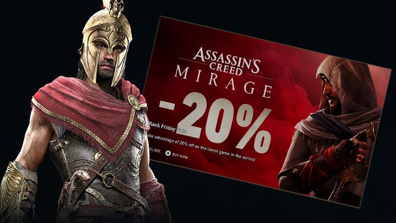 Ubisoft'tan Oyuncuların Yansısını Çeken Atılım: Assassin's Creed Odyssey'de Oyun İçi Reklam Gösterildi [Video]