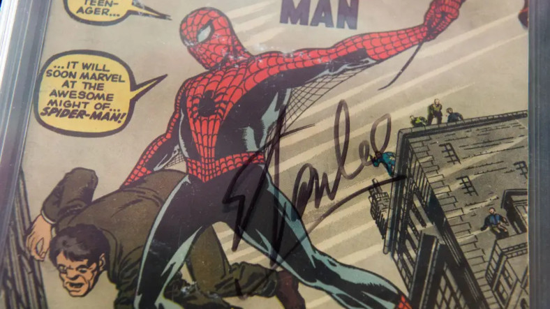 Spider-Man'in Yer Aldığı Birinci Çizgi Roman Satışa Çıkarıldı