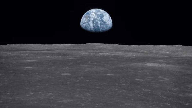 Uzay Aracı Apollo, Ay Yüzeyindeki Kesimlerin Güneş'ten Kopan Hidrojeni Barındırdığını Ortaya Çıkardı